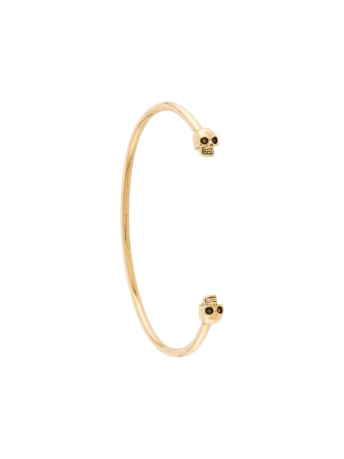 ALEXANDER MCQUEEN Skull Motif Bracelet - MAISONDEFASHION.COM
