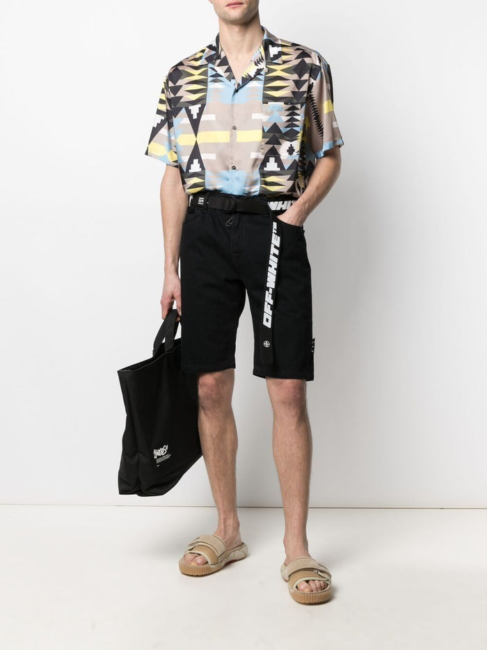 OFF-WHITE Slim Low Crotch Shorts - MAISONDEFASHION.COM