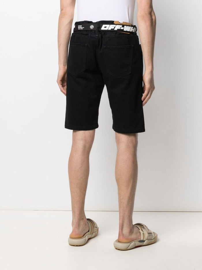 OFF-WHITE Slim Low Crotch Shorts - MAISONDEFASHION.COM
