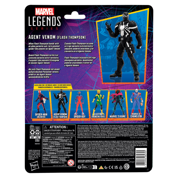 Spider-Man Legends Retro Collection - Agent Venom Action Figure (G0786)