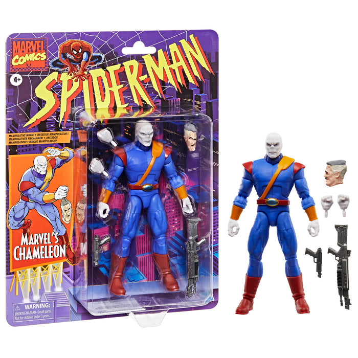 Spider-Man Legends Retro Collection - Marvel\'s Chameleon Action Figure (G0790)