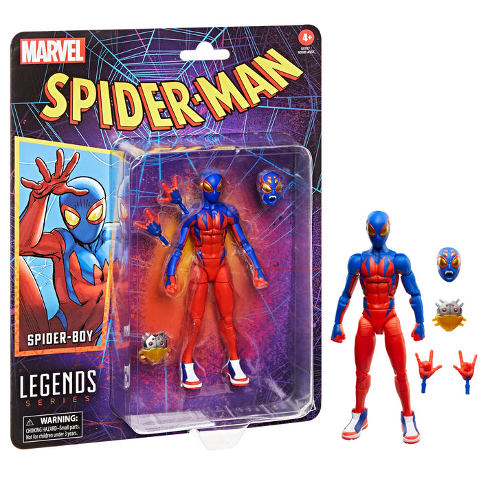 Spider-Man Legends Retro Collection - Spider-Boy Action Figure (G0787) LOW STOCK