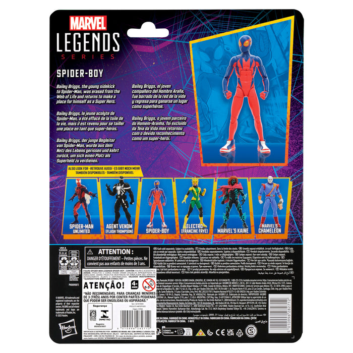 Spider-Man Legends Retro Collection - Spider-Boy Action Figure (G0787) LOW STOCK