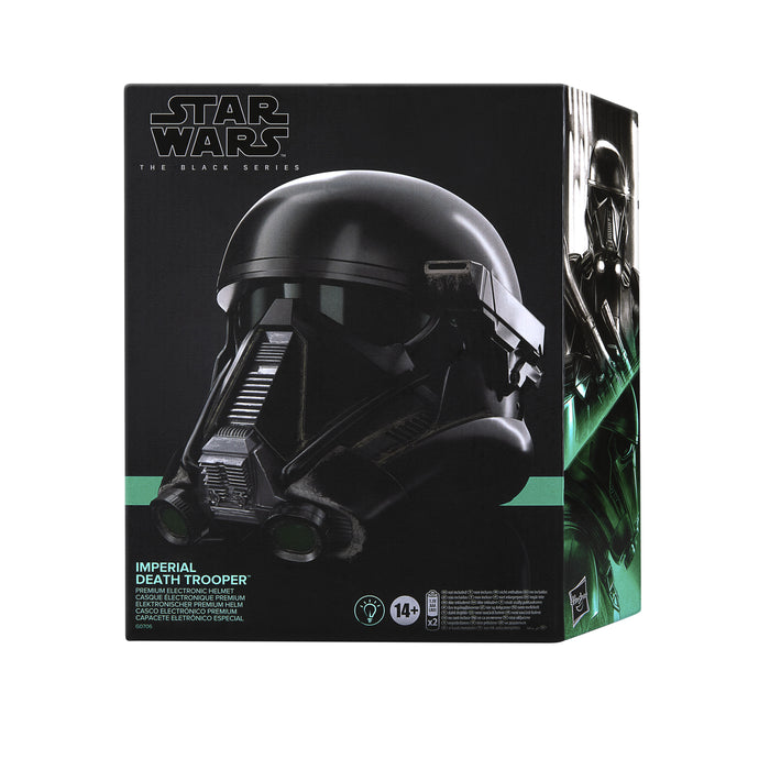 Star Wars: The Black Series - Rogue One - Imperial Death Trooper Premium Electronic Helmet (G0706) LOW STOCK