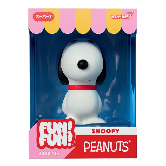 Super7 Fun! Fun! - Mascot Series - Peanuts (Wave 1) - Snoopy (Standing) Soft Vinyl Figure (80725) LOW STOCK