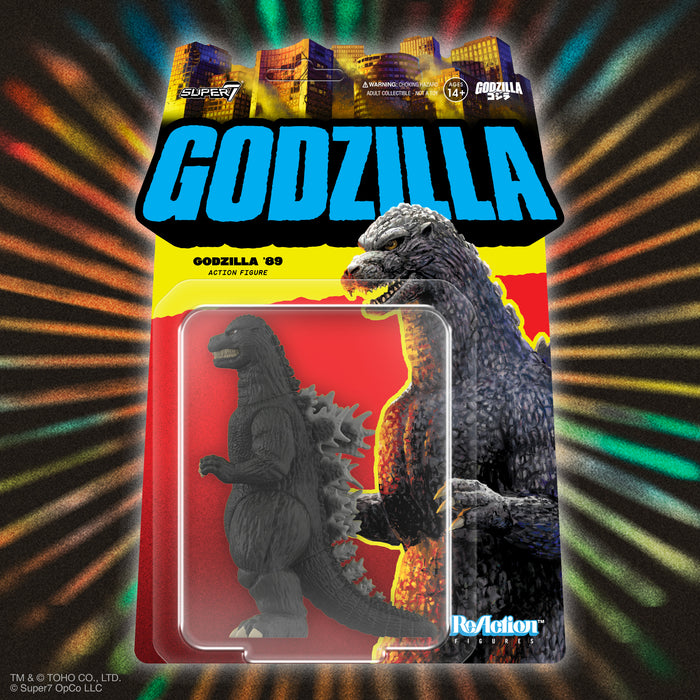 Super7 ReAction - Toho Godzilla 89 Action Figure (81132) LOW STOCK