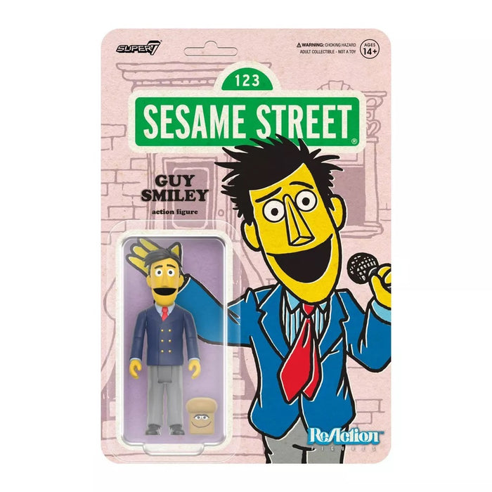 Super7 ReAction Figures - Sesame Street - Wave 2 - Guy Smiley Action Figure (86010) LOW STOCK