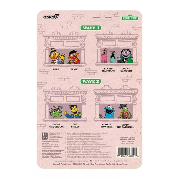 Super7 ReAction Figures - Sesame Street - Wave 2 - Guy Smiley Action Figure (86010) LOW STOCK