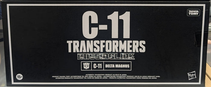 Takara Tomy - Transformers (G1) - Missing Link C-11 - Delta Magnus Action Figure (G4413) LOW STOCK