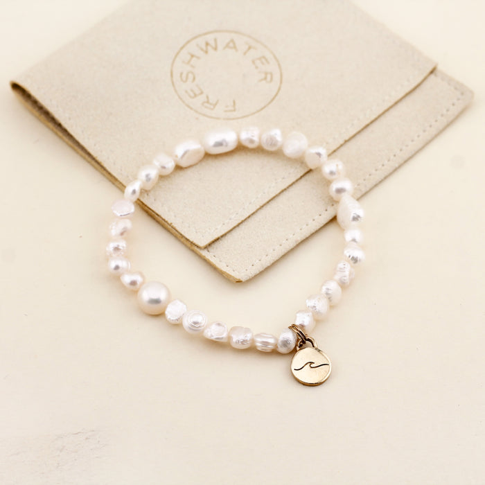 The Pearl Beaded Bracelet | Freshwater