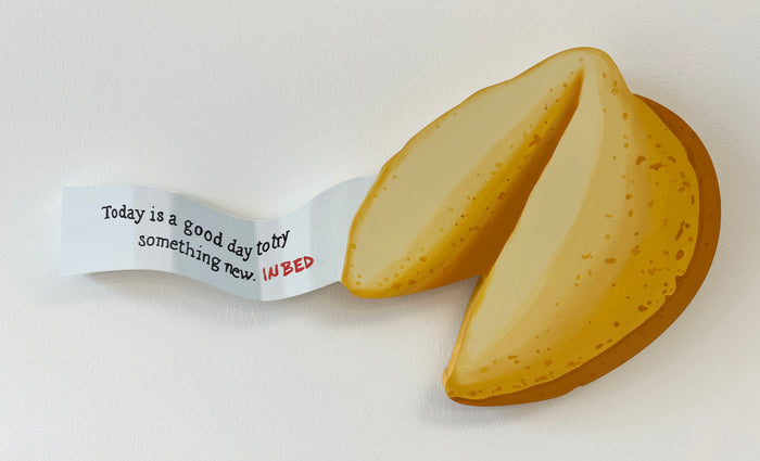 Today is a good day to try something new IN BED