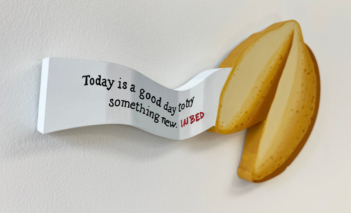 Today is a good day to try something new IN BED