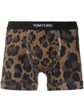TOM FORD Leopard Print Boxers - MAISONDEFASHION.COM