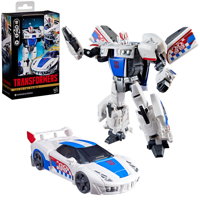 Transformers - Age of the Primes - Deluxe Class - Smokescreen Action Figure (G2008)