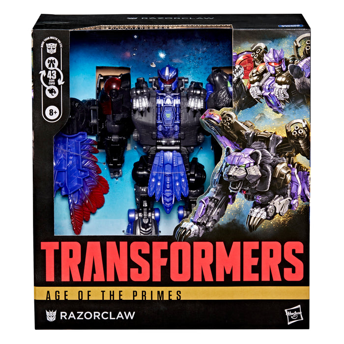 Transformers - Age of the Primes - Leader Class - Razorclaw Action Figure (G1907)
