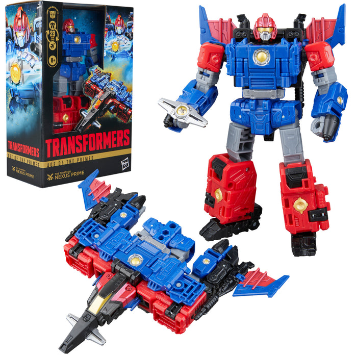 Transformers - Age of the Primes - Voyager Class - The Thirteen - Nexus Prime Action Figure (G2001)