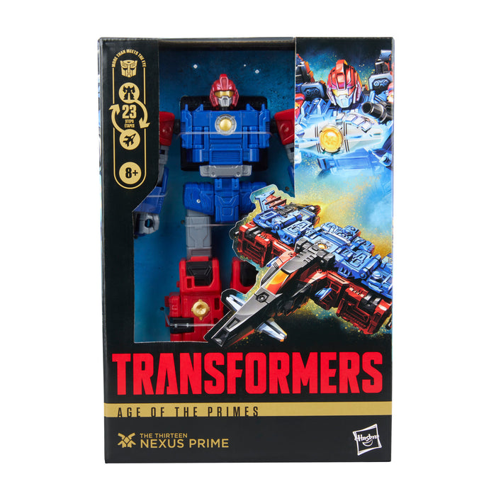 Transformers - Age of the Primes - Voyager Class - The Thirteen - Nexus Prime Action Figure (G2001)