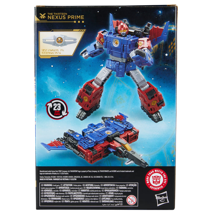 Transformers - Age of the Primes - Voyager Class - The Thirteen - Nexus Prime Action Figure (G2001)