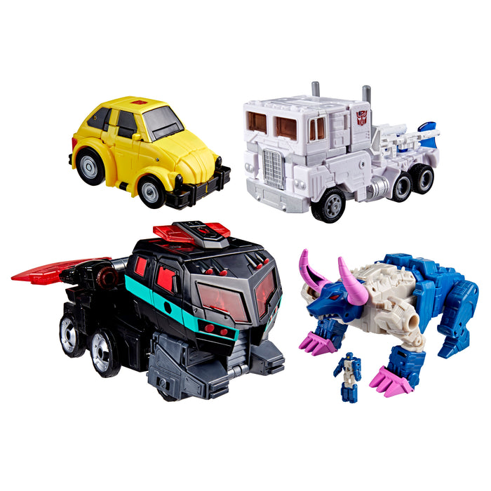 Transformers Age of the Primes Autobots/Decepticons 4-Pack: Bumper, Magnus, Horri-Bull, Nemesis G1374