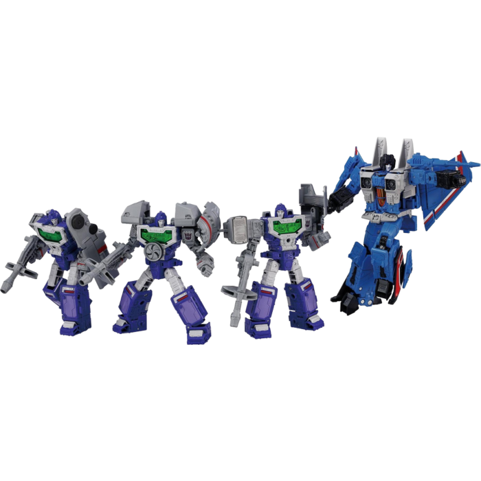 Transformers: Dramatic Capture Series DCS-5 - Decepticons Part 1: Reflector & Thundercracker (G3601)