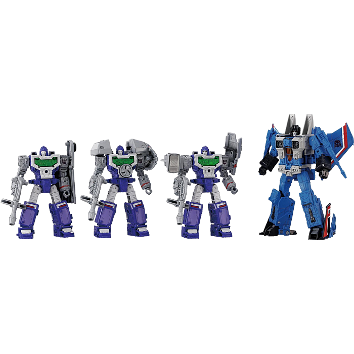 Transformers: Dramatic Capture Series DCS-5 - Decepticons Part 1: Reflector & Thundercracker (G3601)