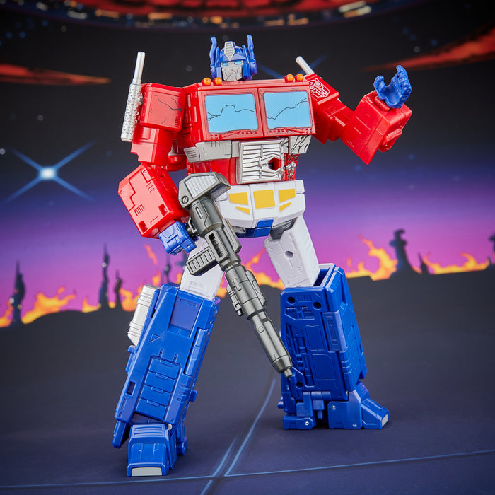 Transformers: Studio Series (Movie 40th) - Leader Optimus Prime (Battle Damaged) Action Figure G2250