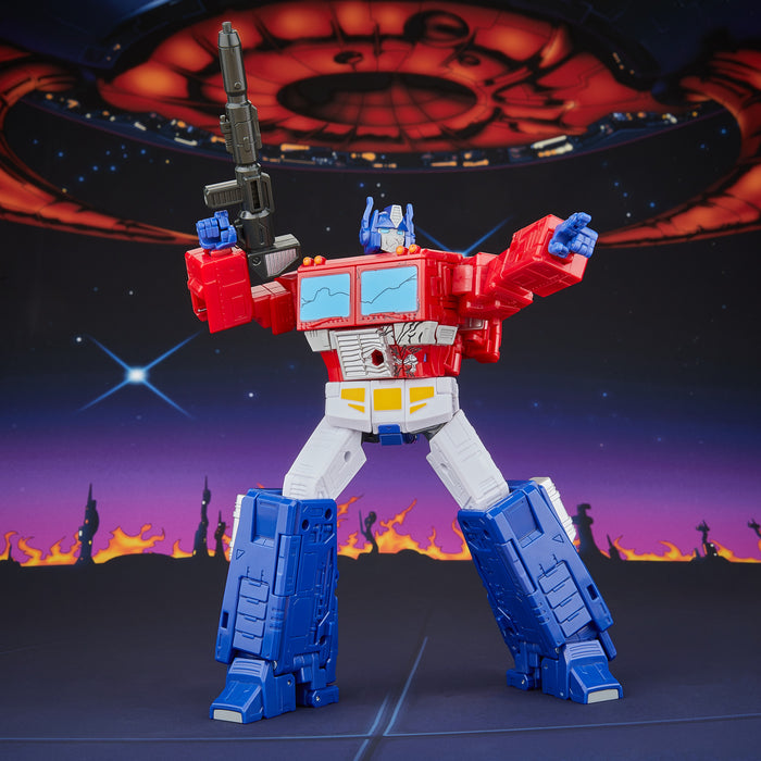 Transformers: Studio Series (Movie 40th) - Leader Optimus Prime (Battle Damaged) Action Figure G2250