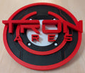 TRON: Ares (2025) - Desk Paper Weight / Novelty Pop Art - Red, Black & White - 13.5 x 13.5 x 5 cm