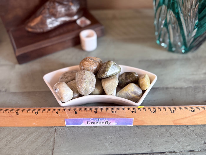Tumbled Connemara Marble from Ireland