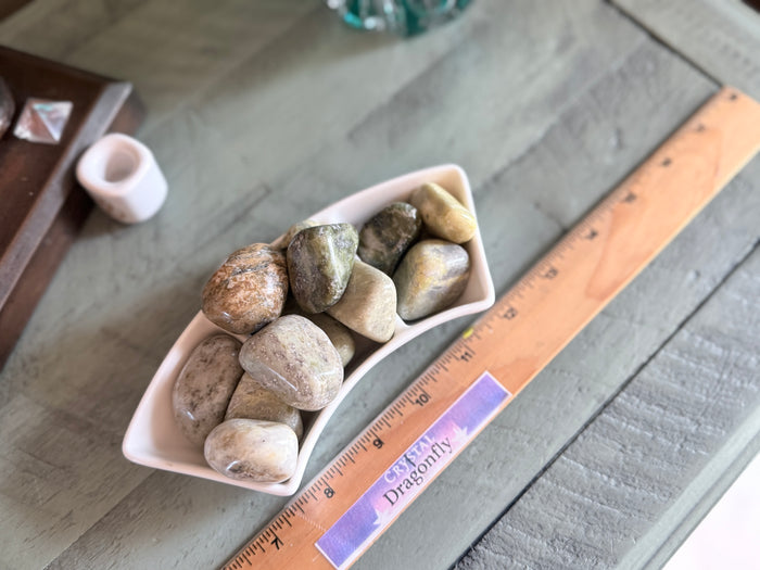 Tumbled Connemara Marble from Ireland