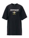 VETEMENTS Antwerp Logo T-shirt Black - Maison De Fashion