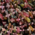 Watermelon Tourmaline Beads.