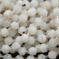 White Moonstone beads.