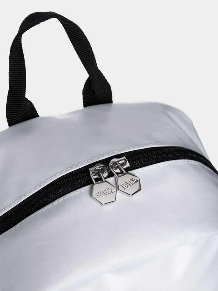 PUMA X BALR. Logo Backpack White - MAISONDEFASHION.COM