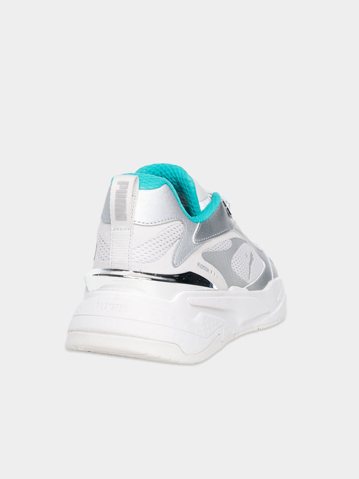 PUMA X BALR. Mesh Sneaker White - MAISONDEFASHION.COM