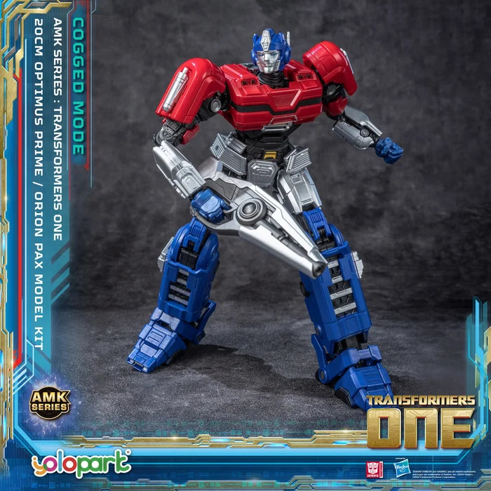 Yolopark AMK - Transformers One - Orion Pax/Optimus Prime (Cogged Mode) 8-inch/20 cm Model YPAMKM8OP