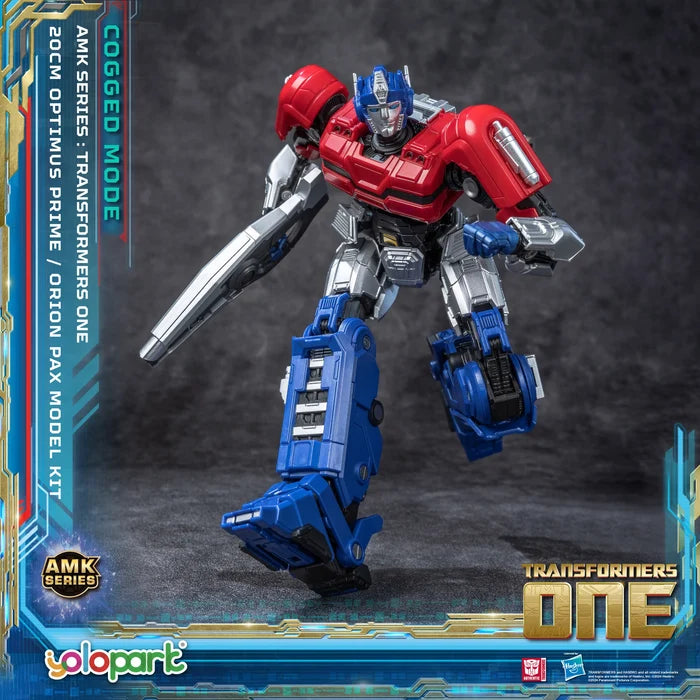 Yolopark AMK - Transformers One - Orion Pax/Optimus Prime (Cogged Mode) 8-inch/20 cm Model YPAMKM8OP